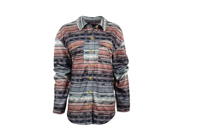 Women's Vacation Attire STS Ranchwear Womens Isla Multi-Color 100% Polyester Fleece Jacket Women's Vacation Attire STS Ranchwear Womens Isla Multi-Color 100% Polyester Fleece Jacket